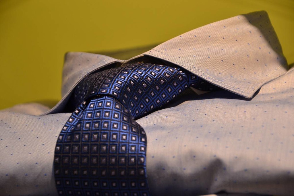 Florentino, camisa y corbata